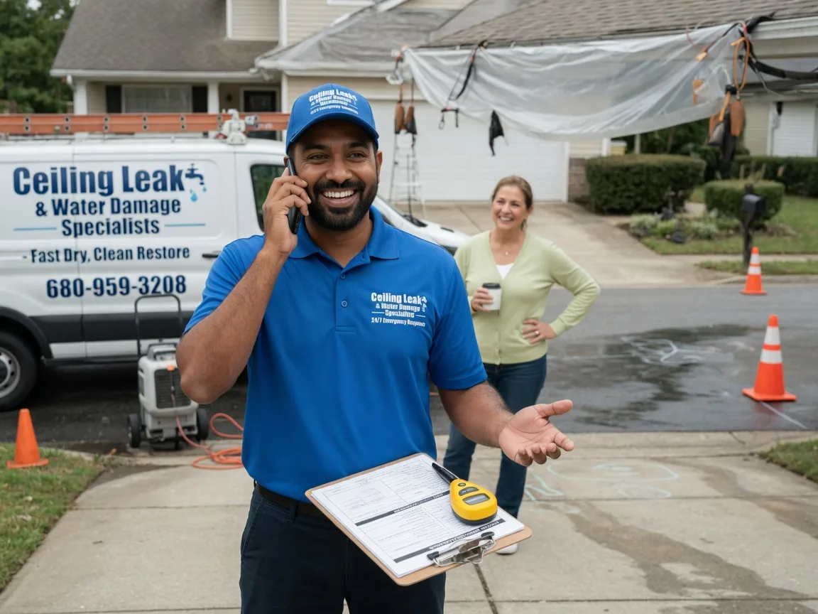 Ceiling Leak Cleanup East Lynne, MO FAQs