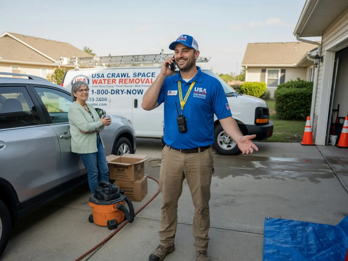 Crawl Space Water Removal East Lynne, MO FAQs